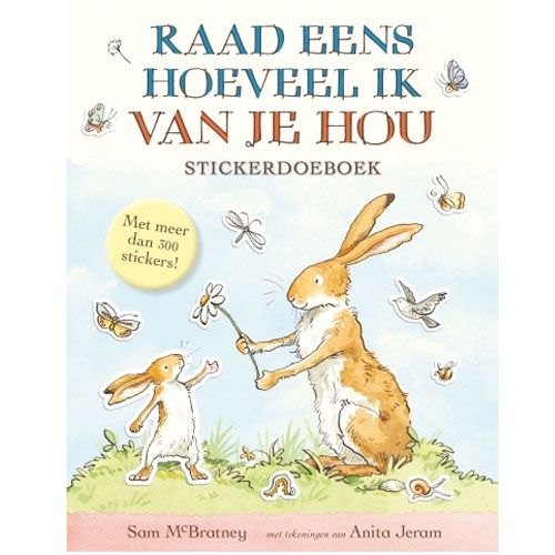 uitgeverij lemniscaat raad eens hoeveel ik van je hou - stickerdoeboek | 1630819 | 0