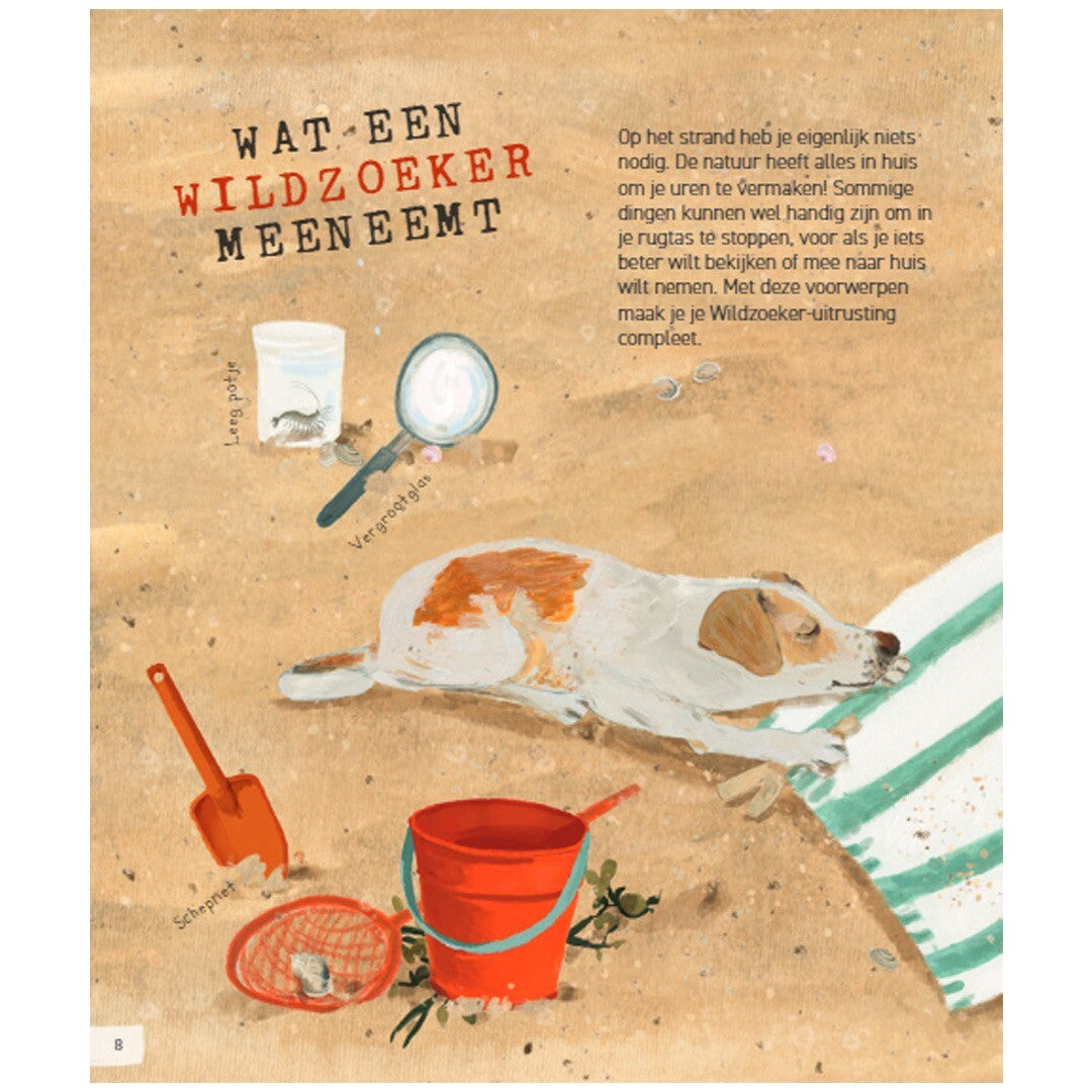 uitgeverij lemniscaat wildzoekers op het strand | 1631456 | 1