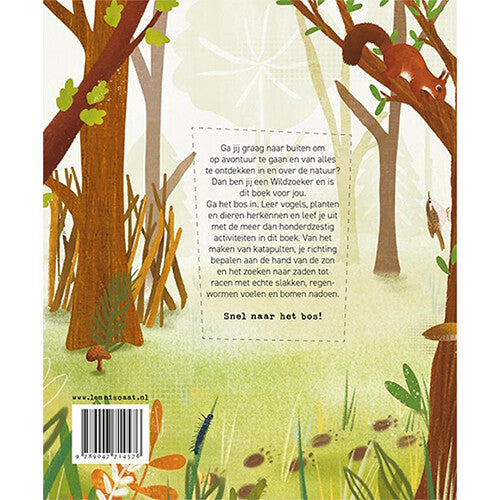 uitgeverij lemniscaat zoekboek wildzoekers in het bos | 1631457 | 5