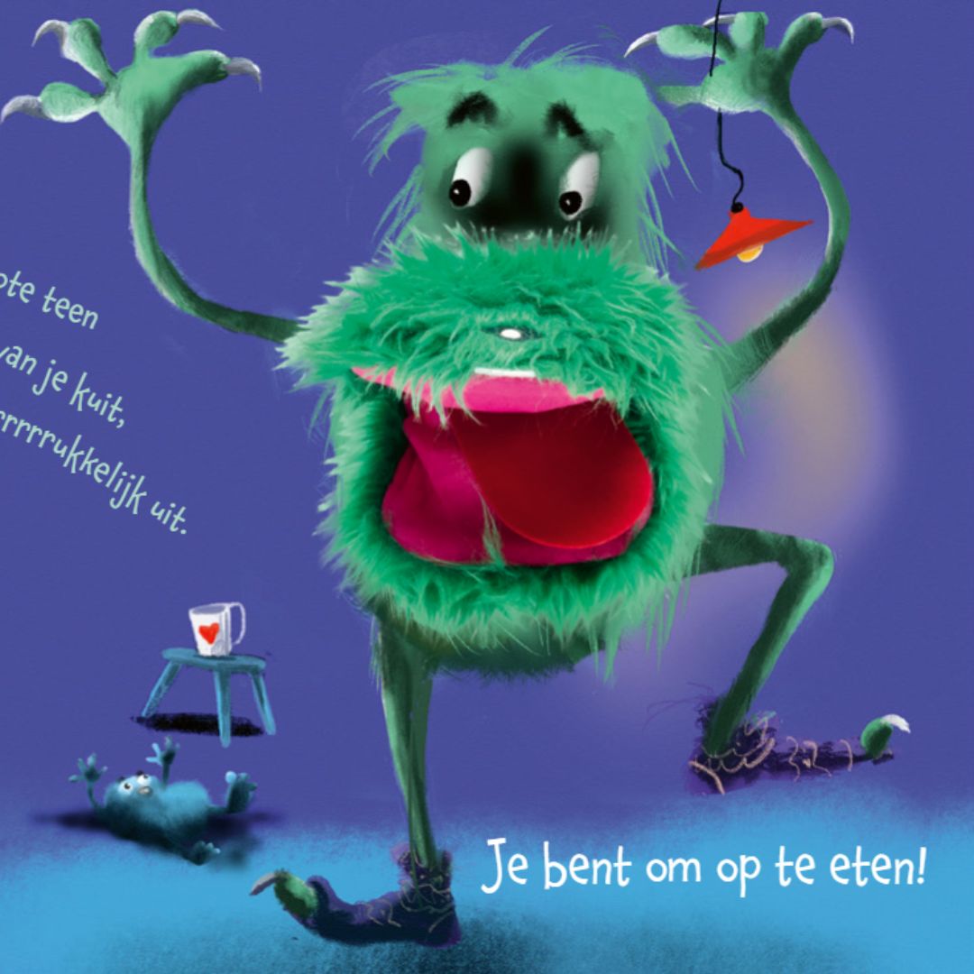 uitgeverij leopold handpopboek je bent om op te eten! | 1618706 | 5