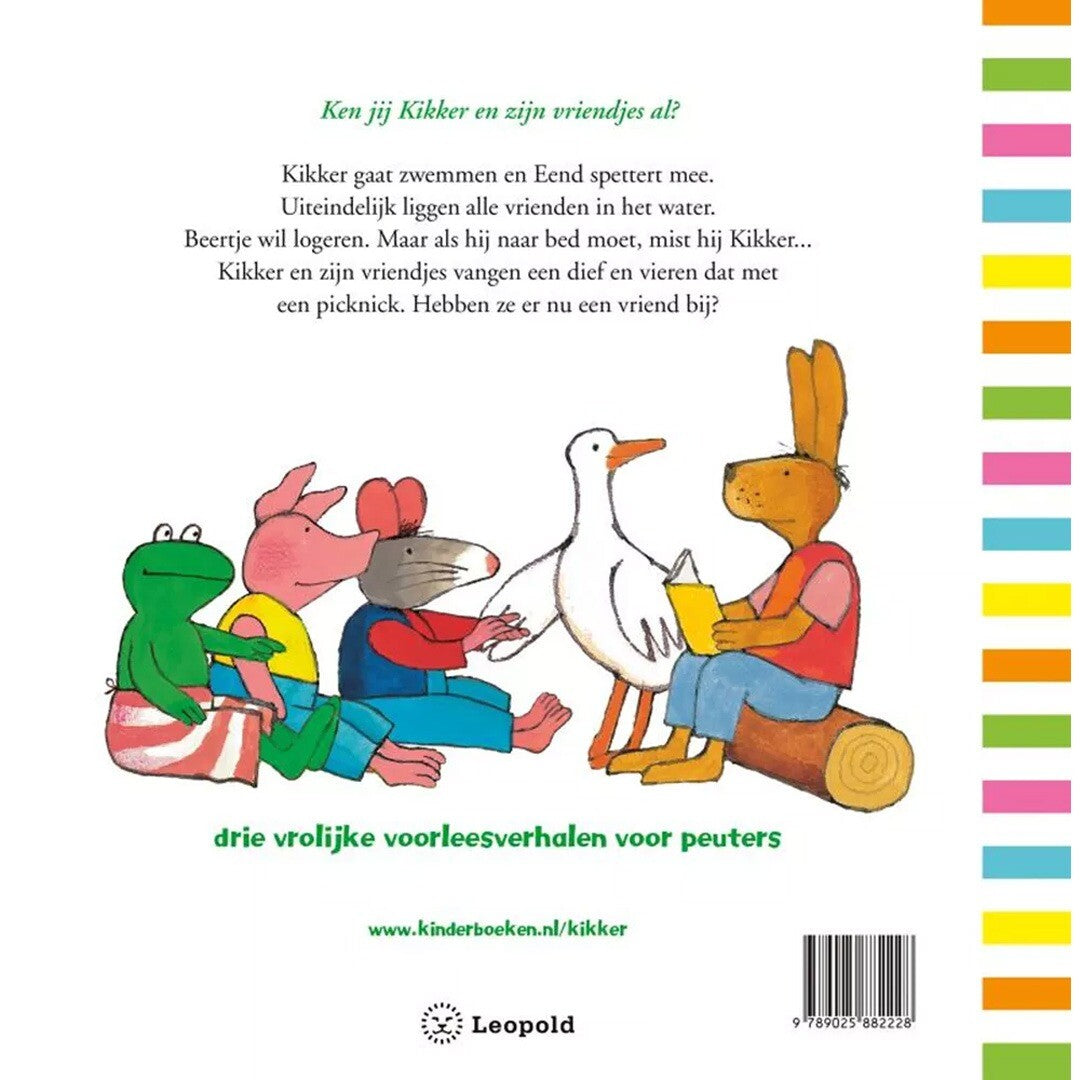 uitgeverij leopold kartonboek je allereerste verhalen van kikker | 1618222 | 5