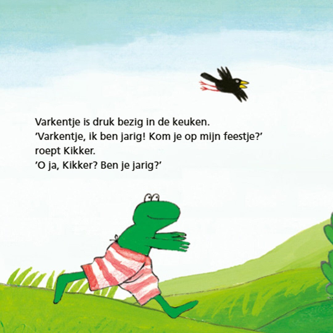 uitgeverij leopold kartonboek kikker is jarig | 1616515 | 3