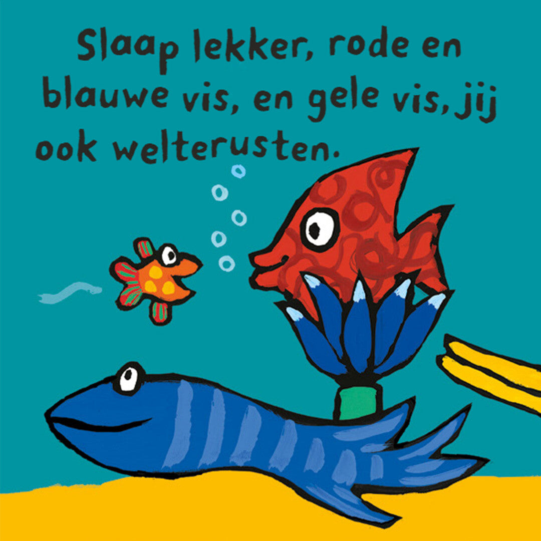 uitgeverij leopold kartonboek welterusten, kleine vis | 1618518 | 3