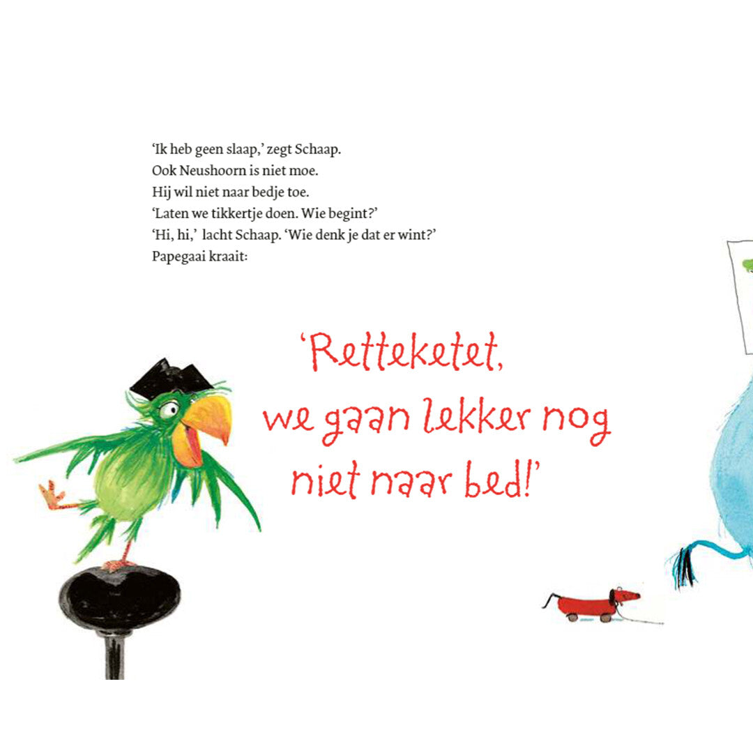 uitgeverij leopold retteketet! we gaan nog niet naar bed! | 1617479 | 1