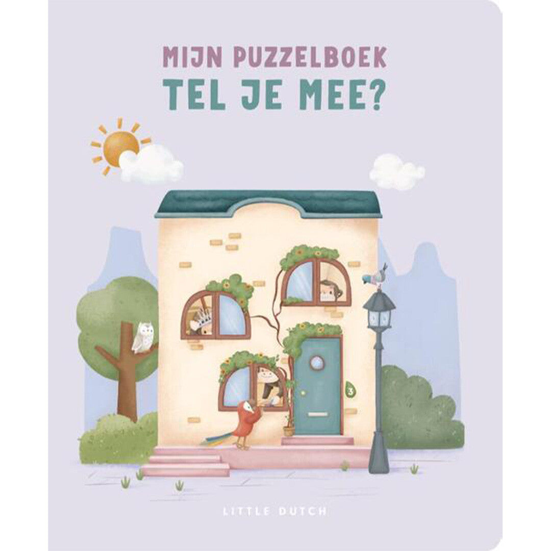 uitgeverij mercis little dutch kartonboek mijn puzzelboek - tel je mee? | 1767021 | 0
