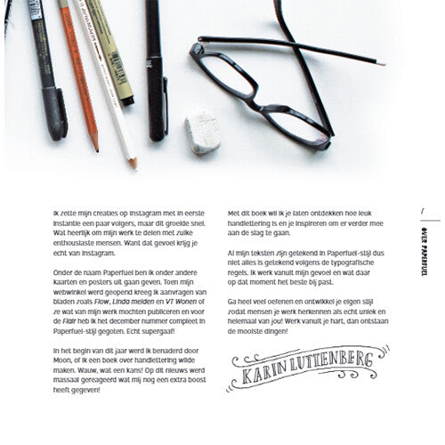 uitgeverij moon handlettering doe je zo - cute edition | 1696431 | 4