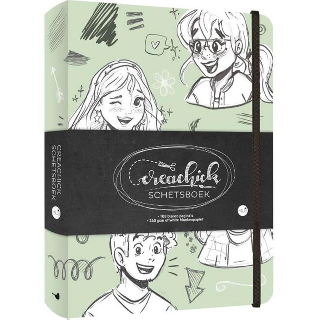 uitgeverij mus creachick schetsboek  | 1352924 | 0
