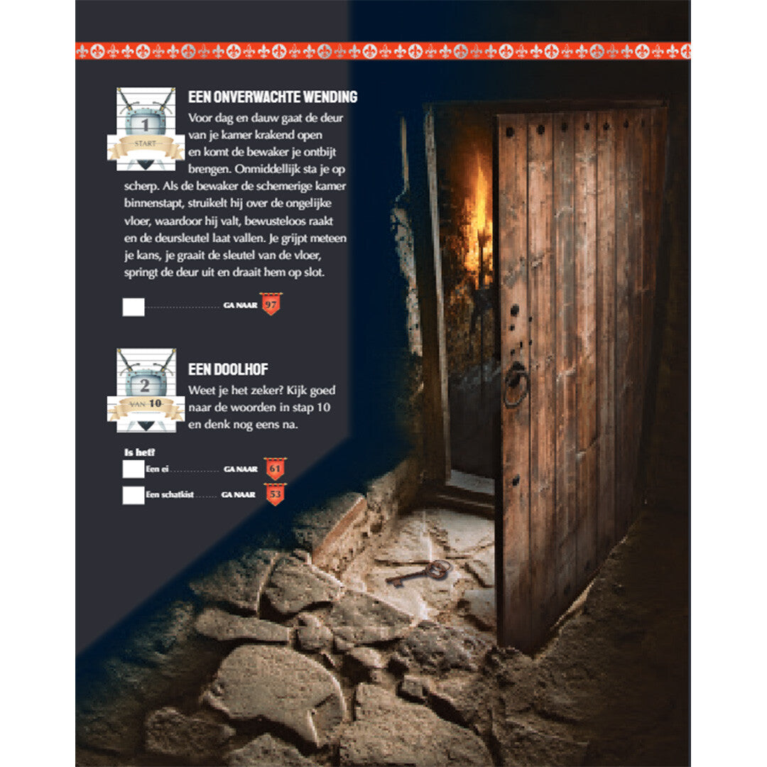 uitgeverij mus escaperoomboek ontsnap uit het kasteel | 1352852 | 5