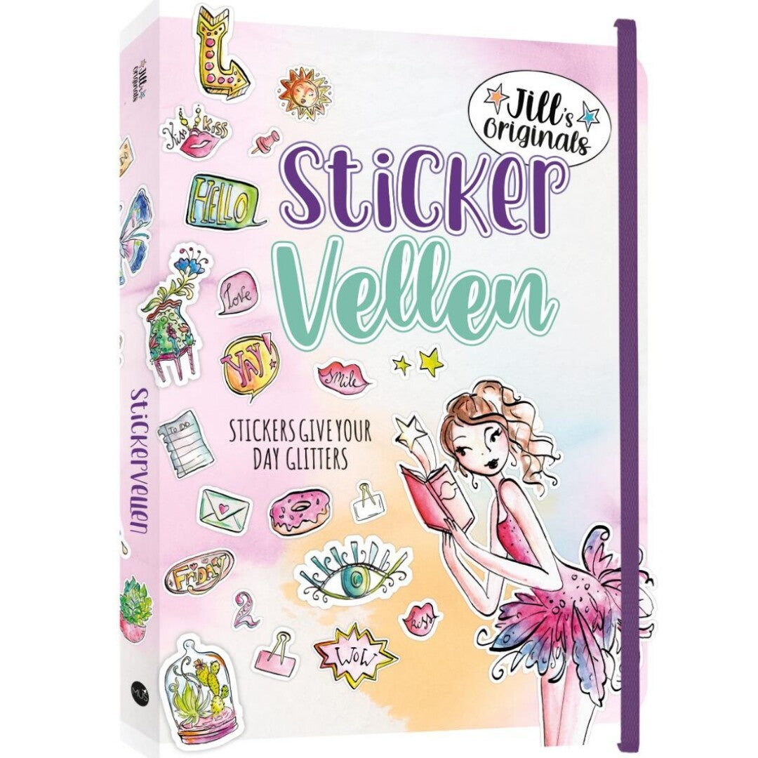 uitgeverij mus jill's originals stickervellen - 50st | 1352873 | 0