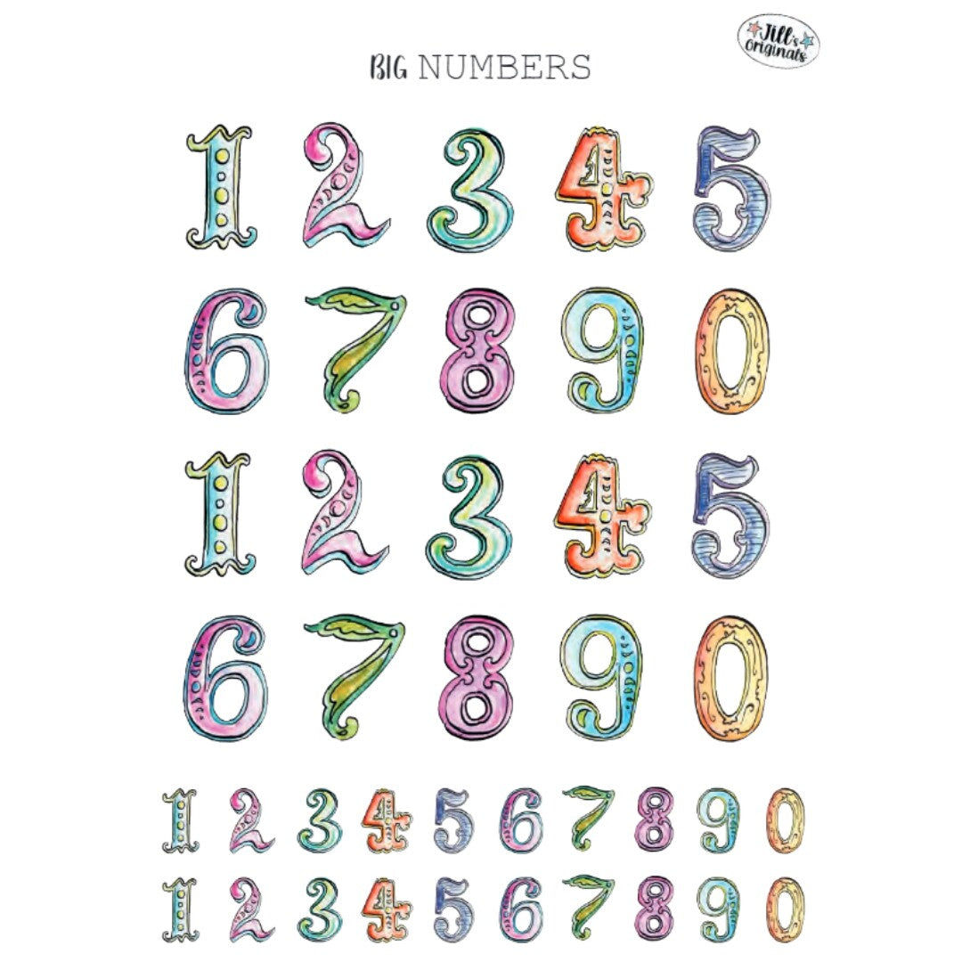 uitgeverij mus jill's originals stickervellen - 50st | 1352873 | 1