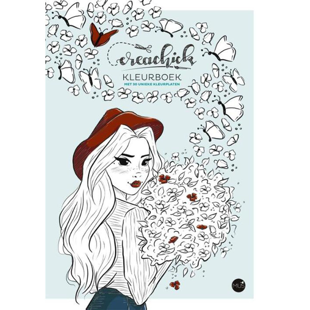 uitgeverij mus kleurboek creachick | 1352600 | 0