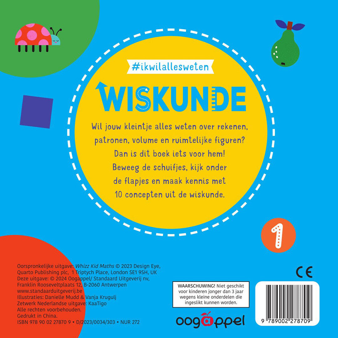 uitgeverij oogappel flapjesboek wiskunde | 1527870 | 3