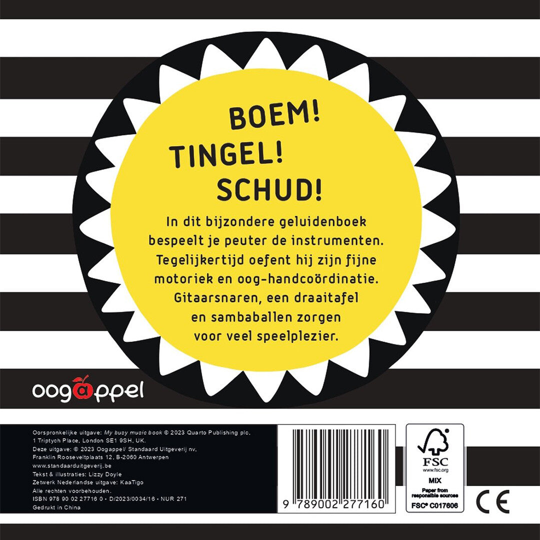 uitgeverij oogappel geluidenboek ik maak muziek! | 1527716 | 1