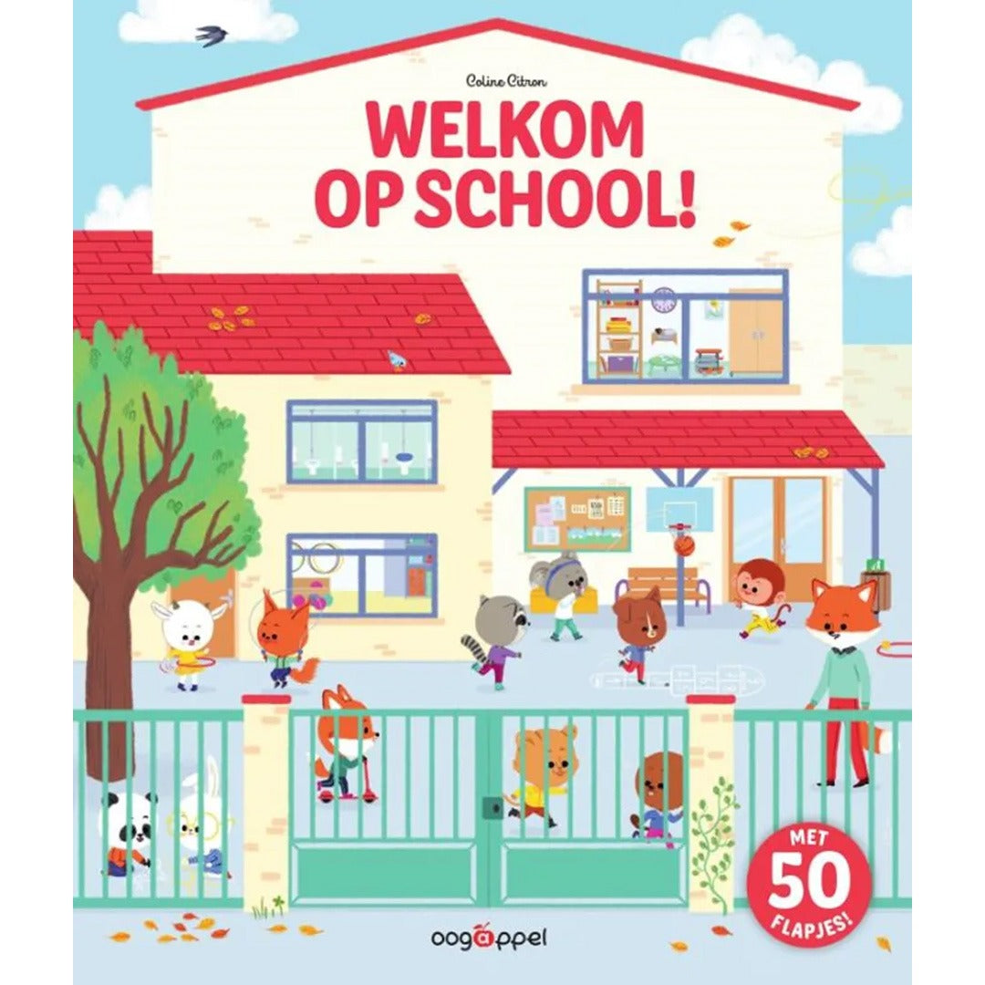 uitgeverij oogappel kartonboek welkom op school | 1528100 | 0
