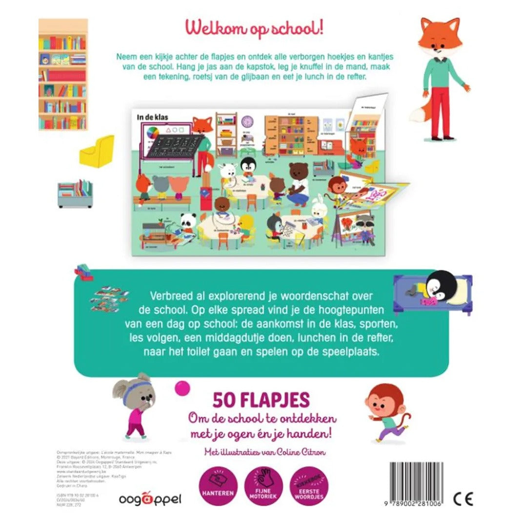 uitgeverij oogappel kartonboek welkom op school | 1528100 | 1