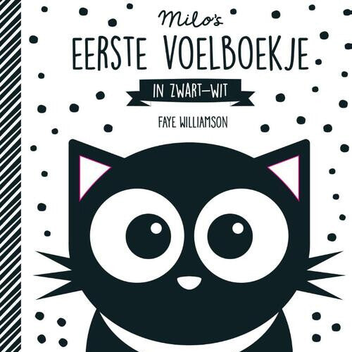 uitgeverij oogappel milo's eerste voelboekje in zwart-wit | 1526795 | 0