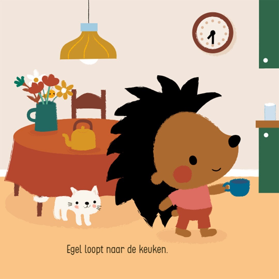 uitgeverij ploegsma bora - egel gaat logeren | 1628581 | 3