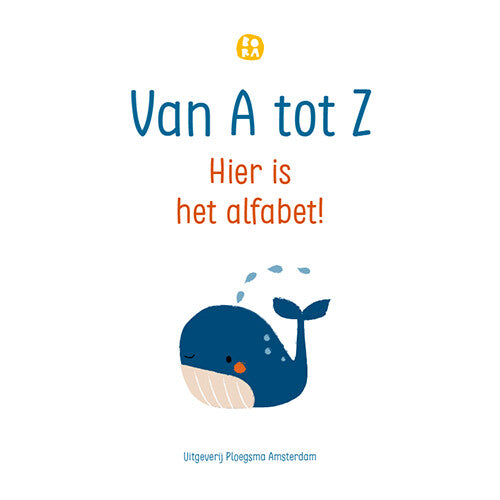 uitgeverij ploegsma bora van a tot z, hier is het alfabet! | 1628349 | 1