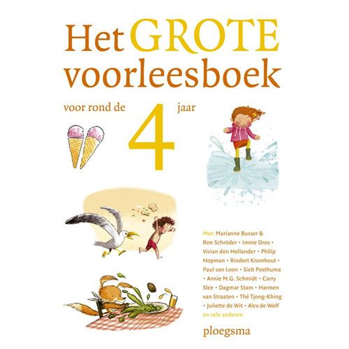 uitgeverij ploegsma het grote voorleesboek voor rond de 4 jaar | 1627491 | 0