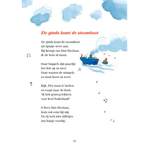 uitgeverij ploegsma liedjesboek sinterklaasje, kom maar binnen | 1627907 | 4