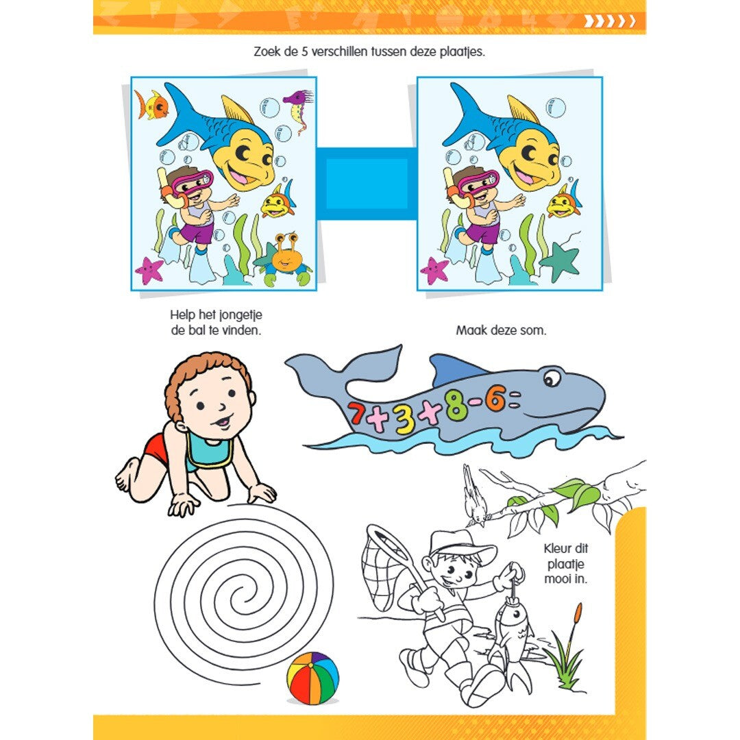 uitgeverij rebo activiteitenboek 500 coole activiteiten | 1724103 | 2