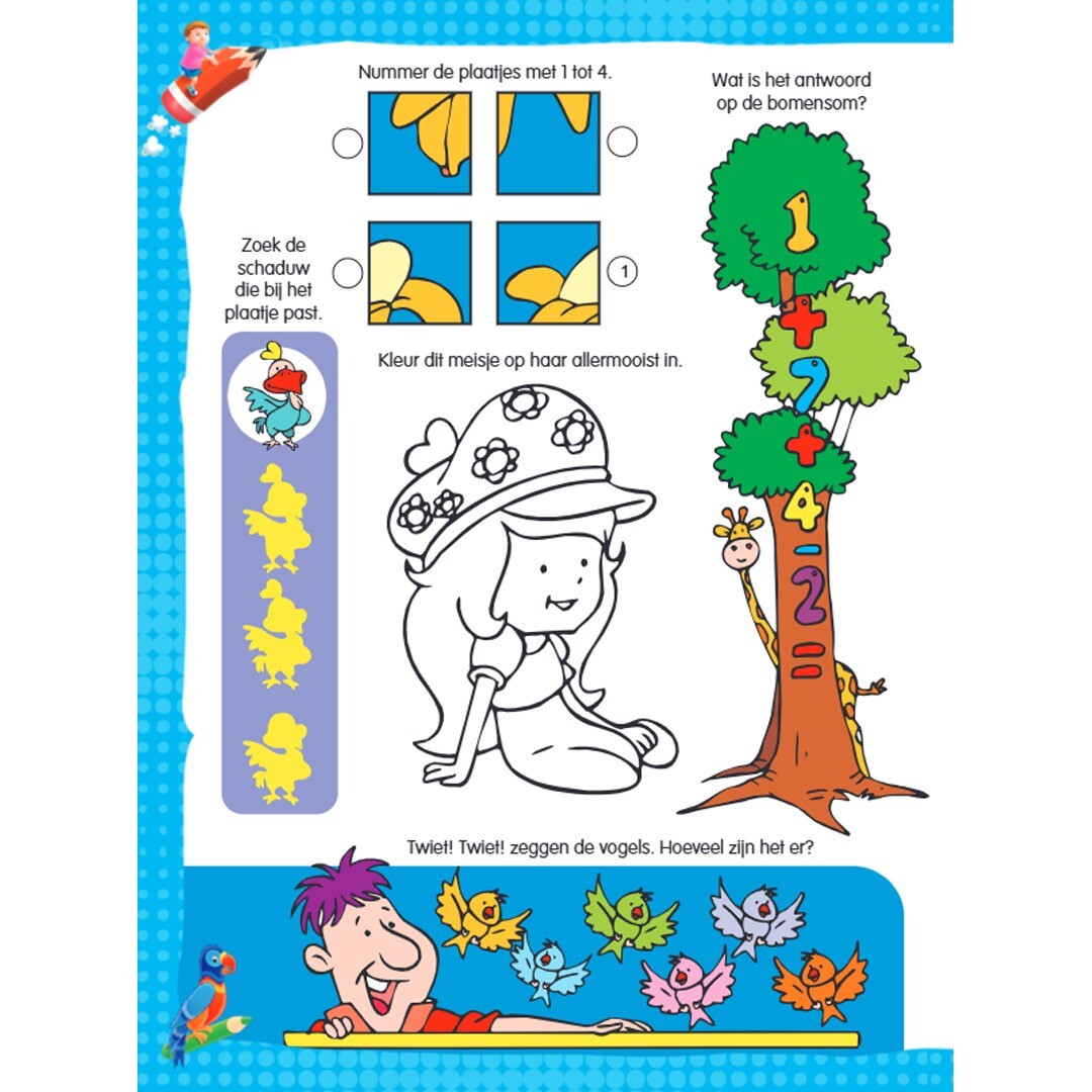 uitgeverij rebo activiteitenboek 500 super activiteiten | 1724106 | 3