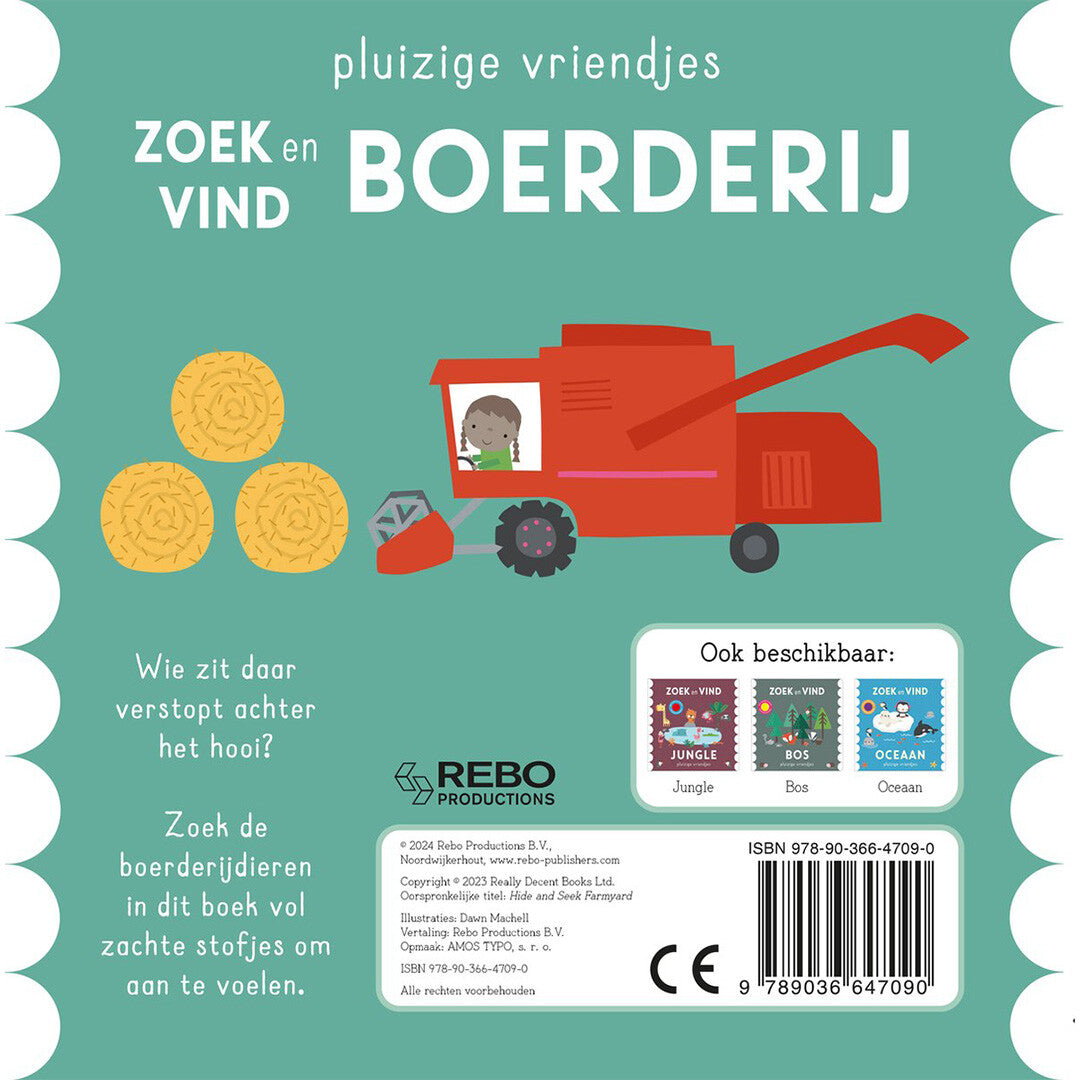uitgeverij rebo flapjesboek zoek en vind - boerderij | 1724709 | 5