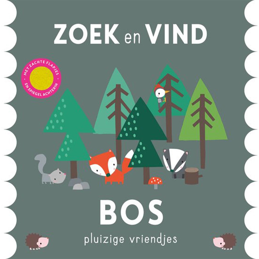 uitgeverij rebo flapjesboek zoek en vind - bos | 1724708 | 0
