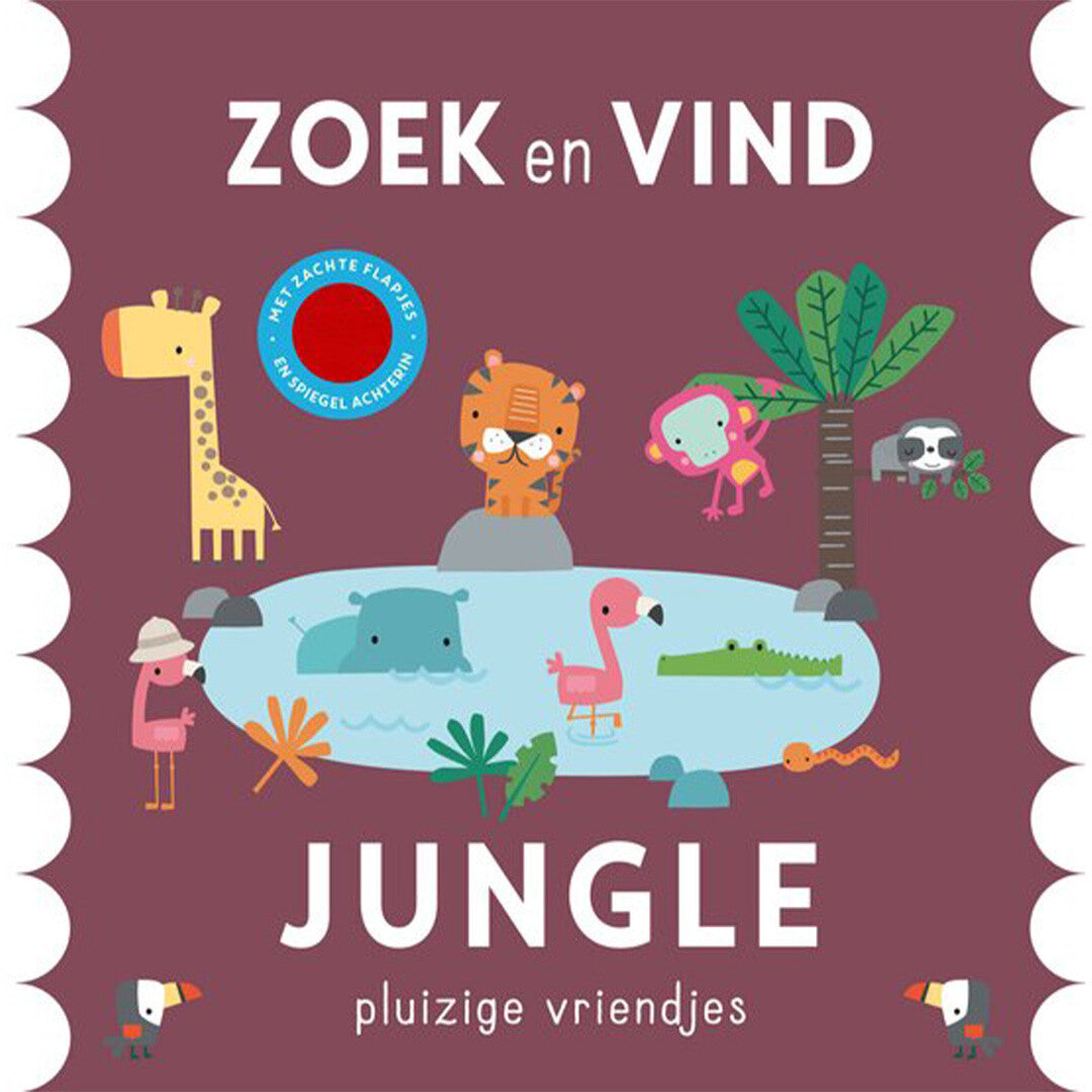 uitgeverij rebo flapjesboek zoek en vind - jungle | 1724707 | 0