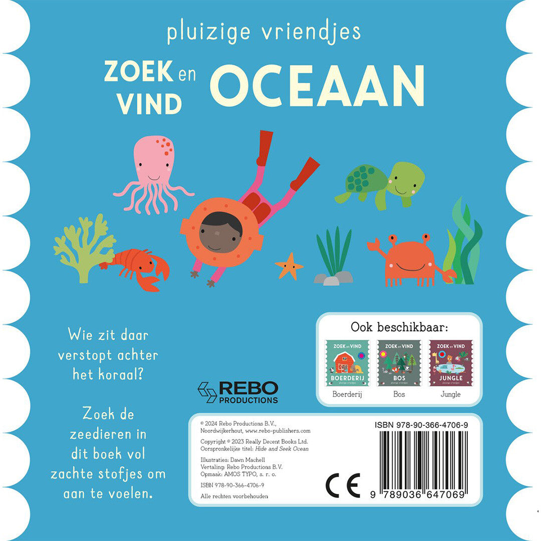 uitgeverij rebo flapjesboek zoek en vind - oceaan | 1724706 | 5