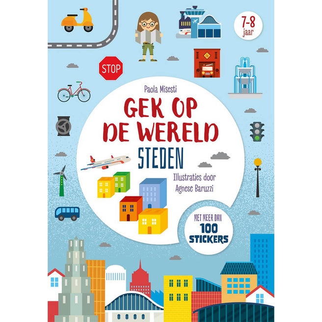 uitgeverij rebo gek op de wereld - steden | 1724685 | 0