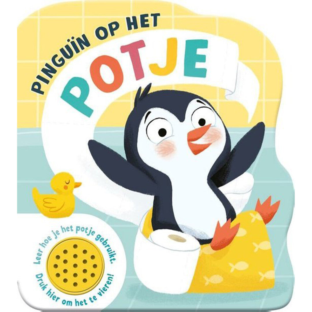 uitgeverij rebo geluidenboek kleine pinguïn op het potje | 1724184 | 0