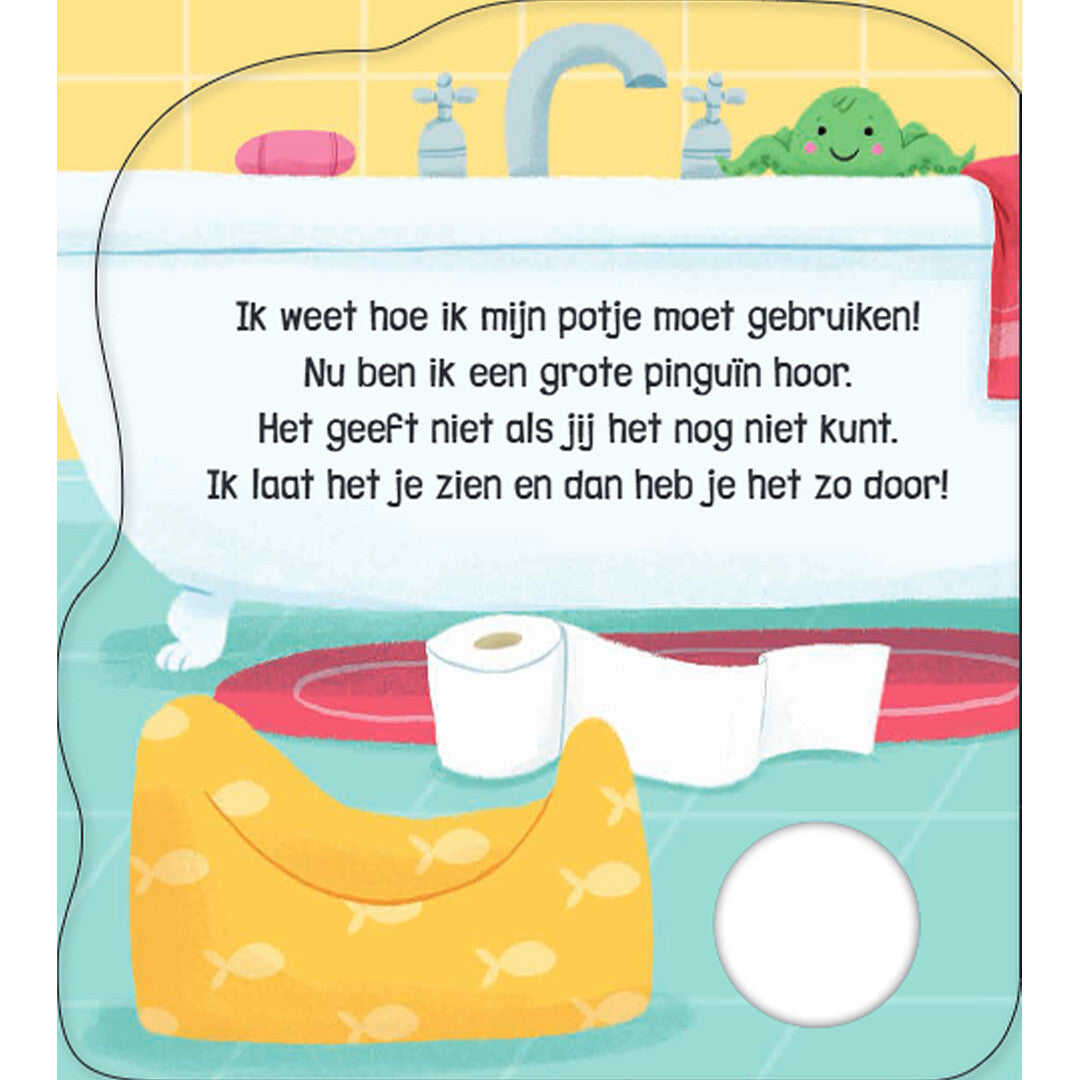 uitgeverij rebo geluidenboek kleine pinguïn op het potje | 1724184 | 1