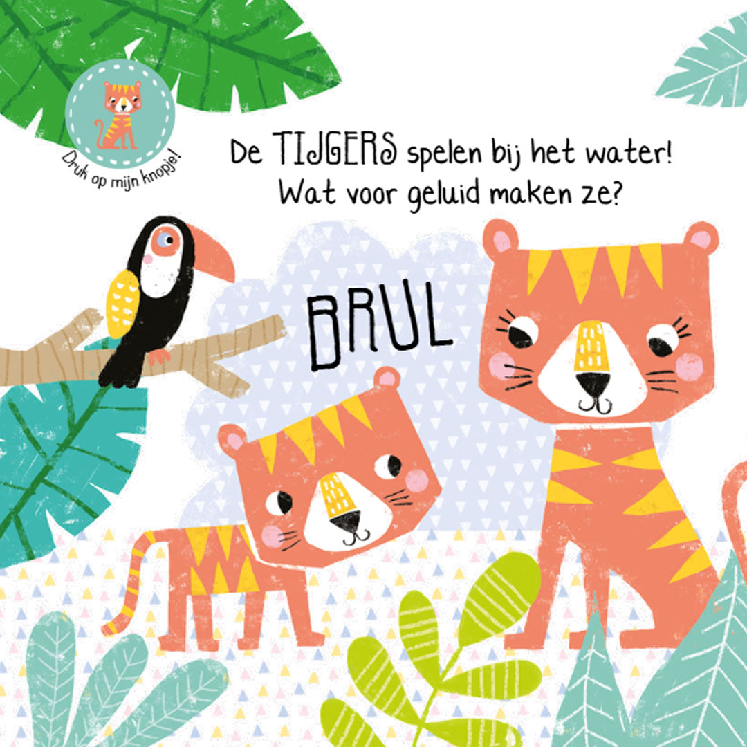 uitgeverij rebo geluidenboek luister mee in de jungle | 1724700 | 1