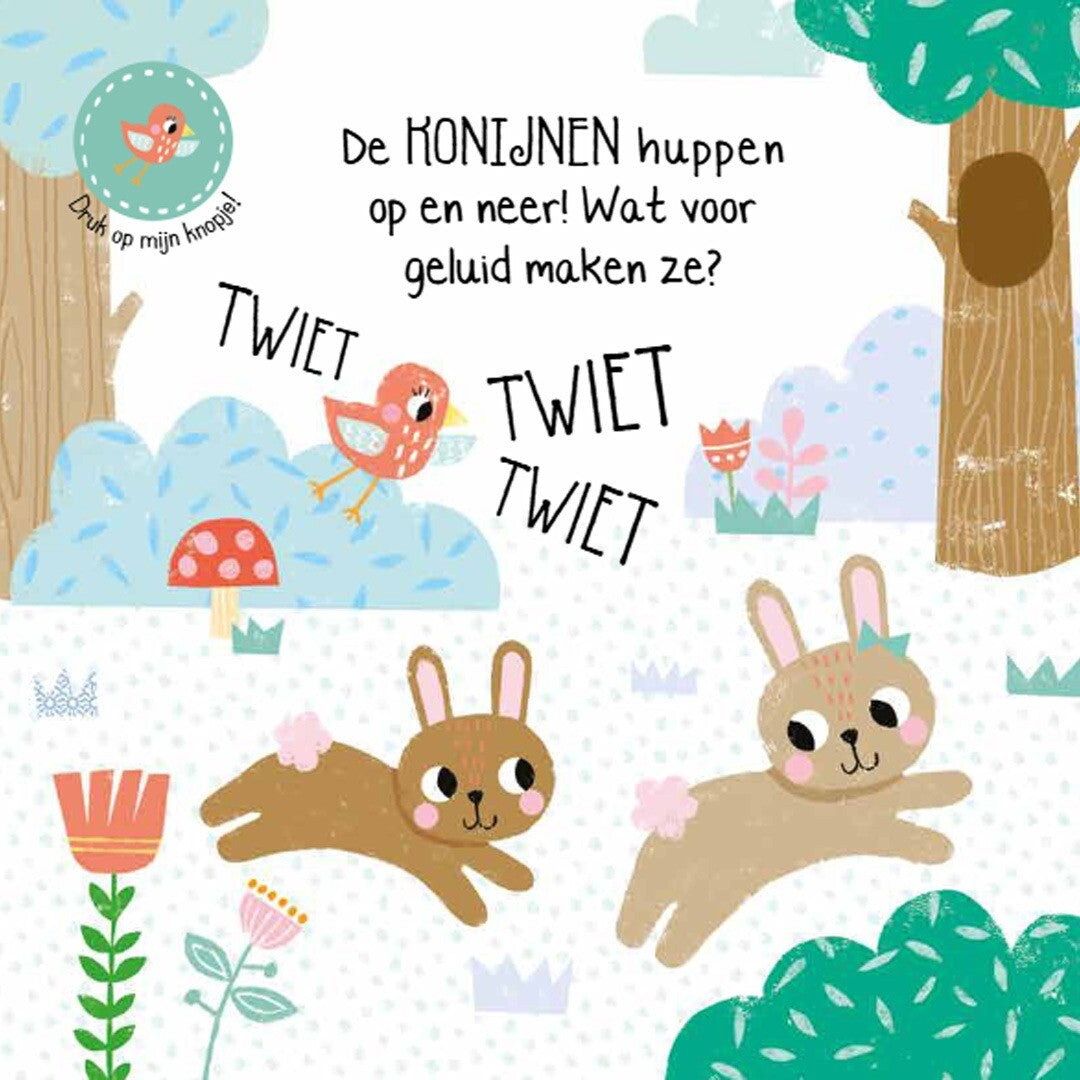 uitgeverij rebo geluidenboek luister mee in het bos | 1724701 | 3
