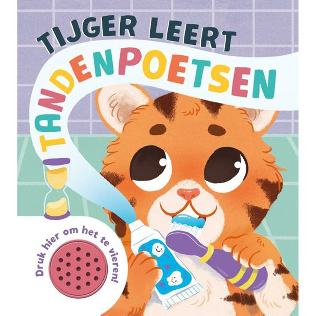 uitgeverij rebo geluidenboek tijger leert tandenpoetsen | 1724571 | 0