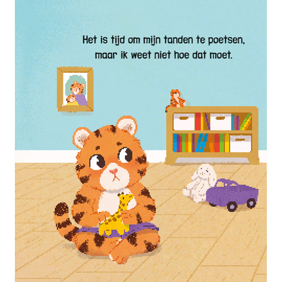 uitgeverij rebo geluidenboek tijger leert tandenpoetsen | 1724571 | 1