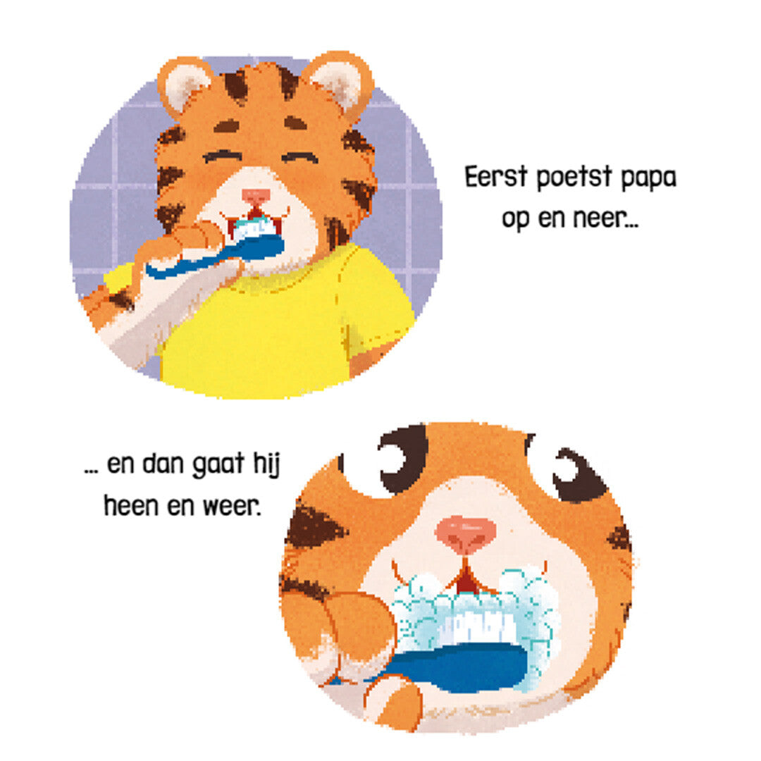 uitgeverij rebo geluidenboek tijger leert tandenpoetsen | 1724571 | 4