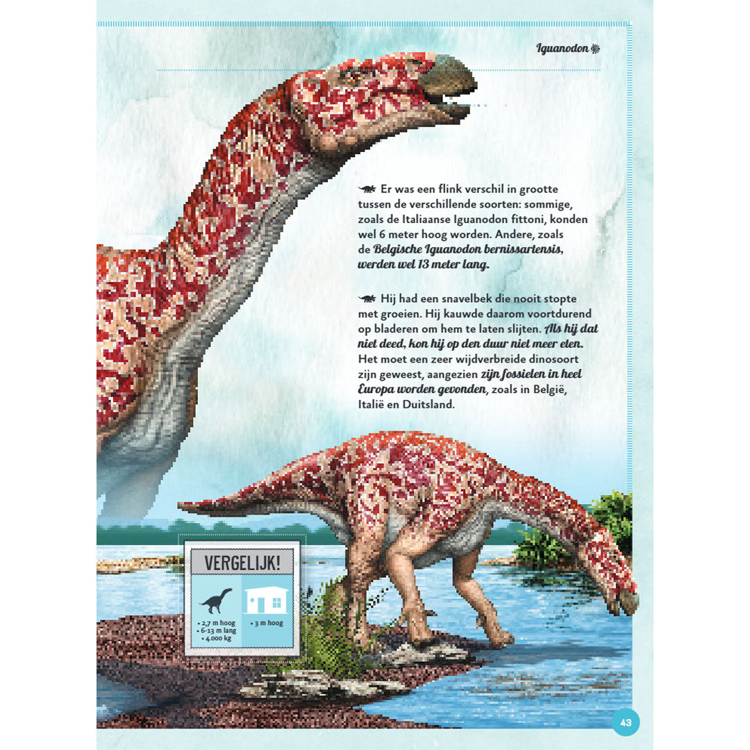 uitgeverij rebo het fascinerende boek over dinosauriërs | 1724606 | 2