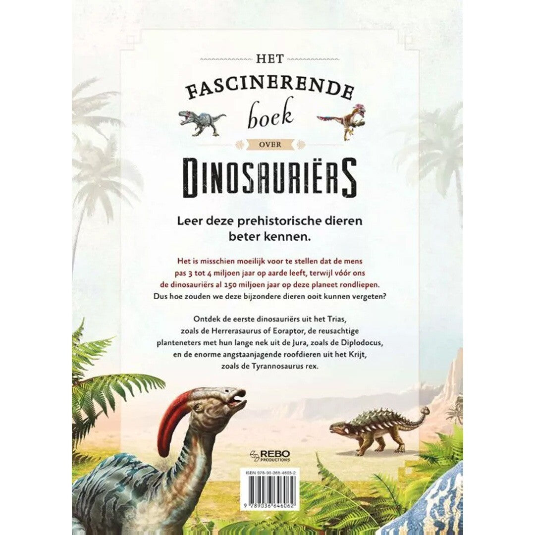 uitgeverij rebo het fascinerende boek over dinosauriërs | 1724606 | 5