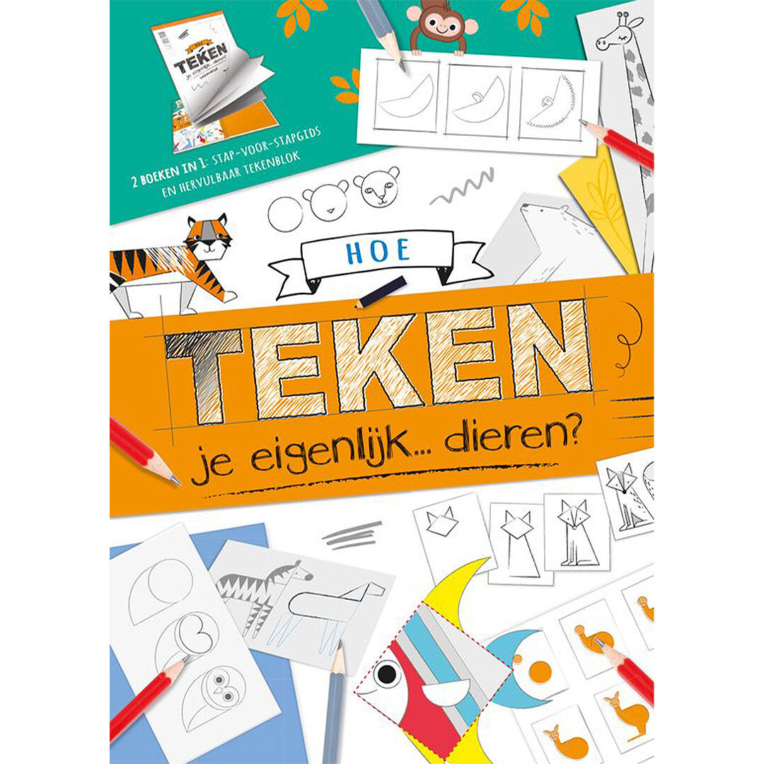 uitgeverij rebo hoe teken je eigenlijk... dieren? | 1724471 | 0