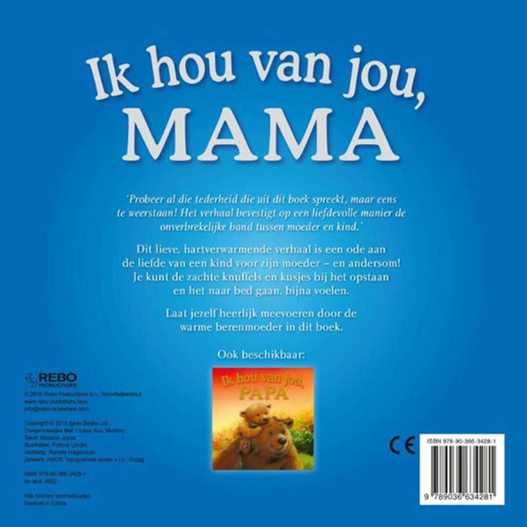 uitgeverij rebo ik hou van jou, mama | 1724734 | 3