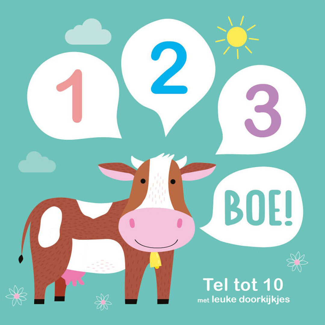 uitgeverij rebo kartonboek 123 boe! | 1724637 | 0