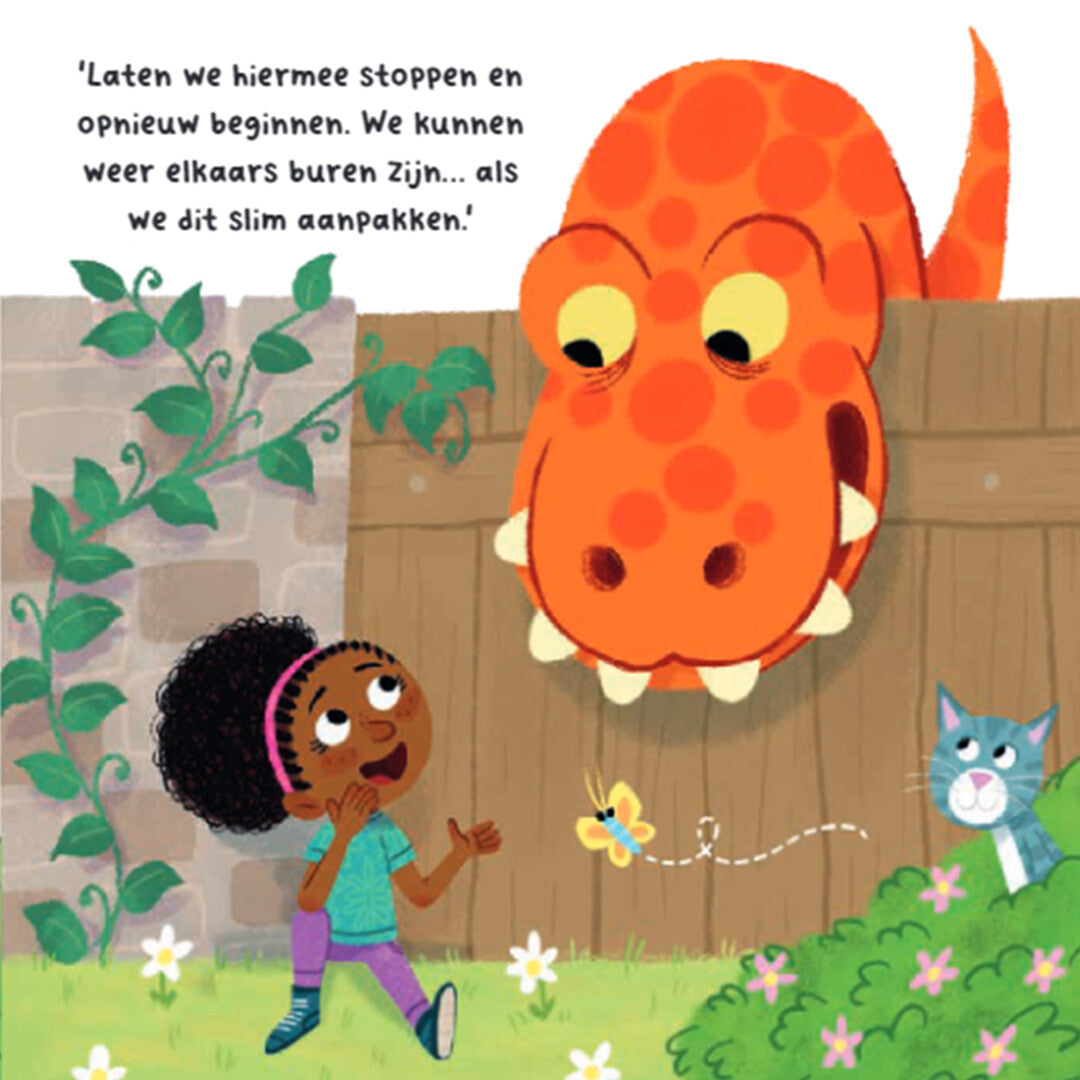 uitgeverij rebo kartonboek de dino van hiernaast | 1724719 | 4