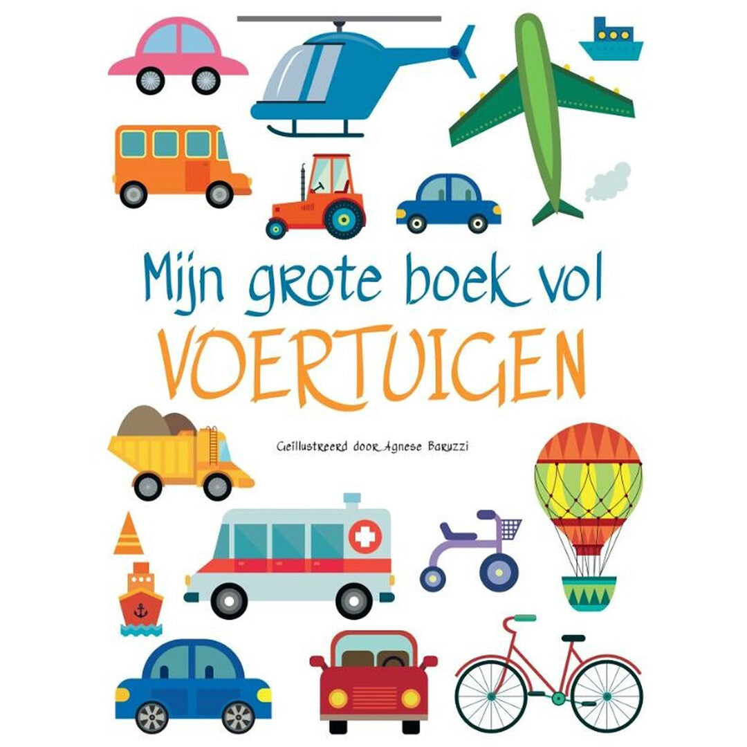 uitgeverij rebo kartonboek mijn grote boek vol voertuigen NB | 1724494 | 0