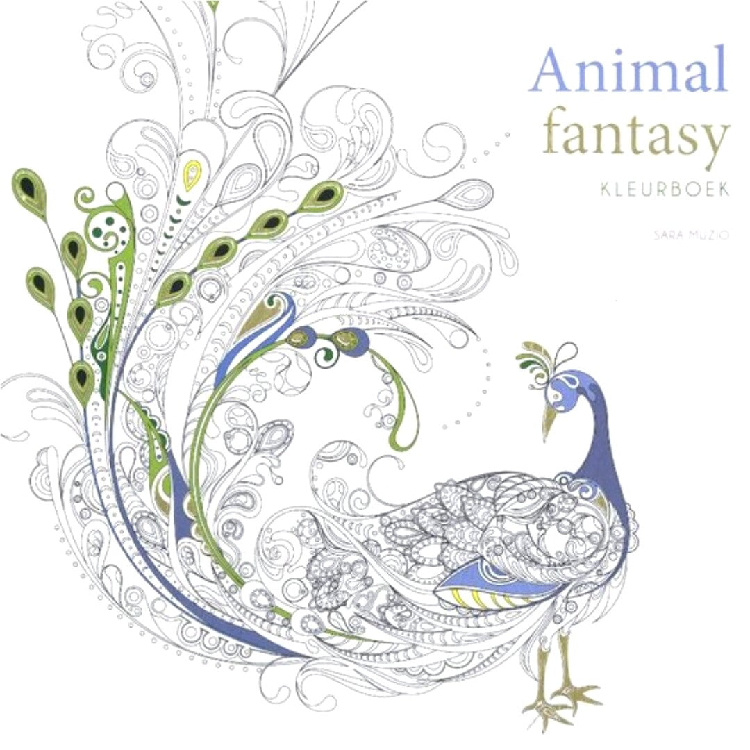 uitgeverij rebo kleurboek animal fantasy | 1724759 | 0