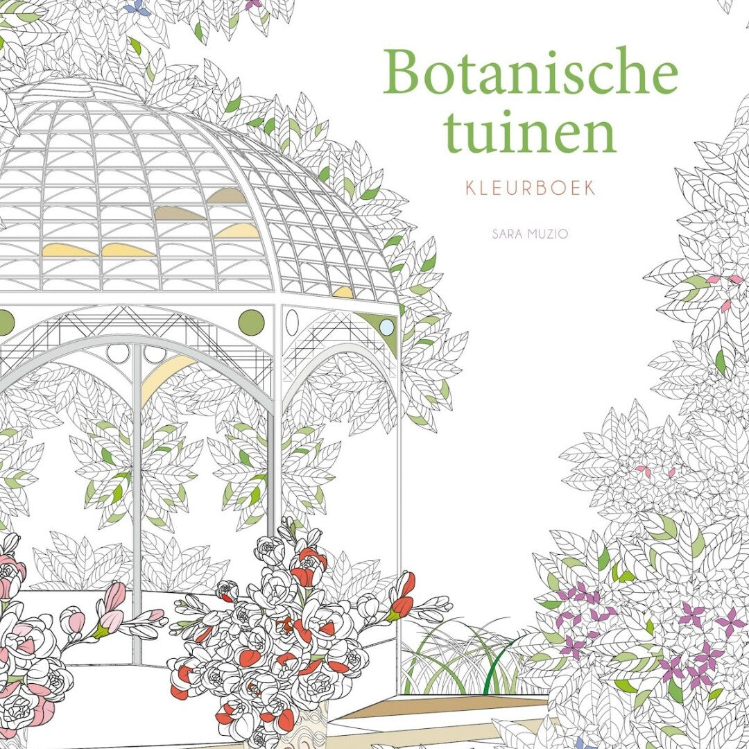 uitgeverij rebo kleurboek botanische tuinen | 1724756 | 0