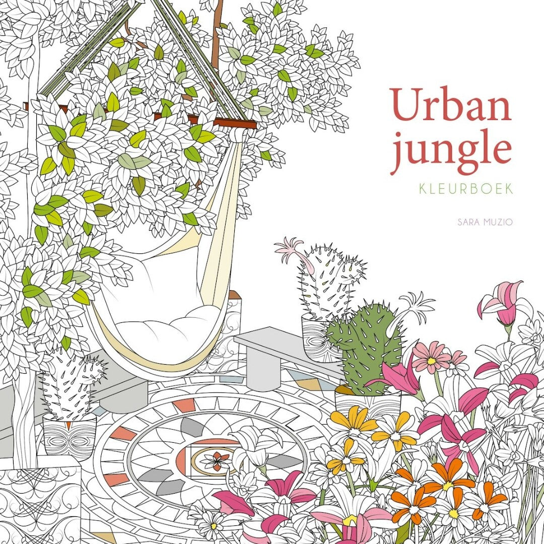 uitgeverij rebo kleurboek urban jungle | 1724755 | 0