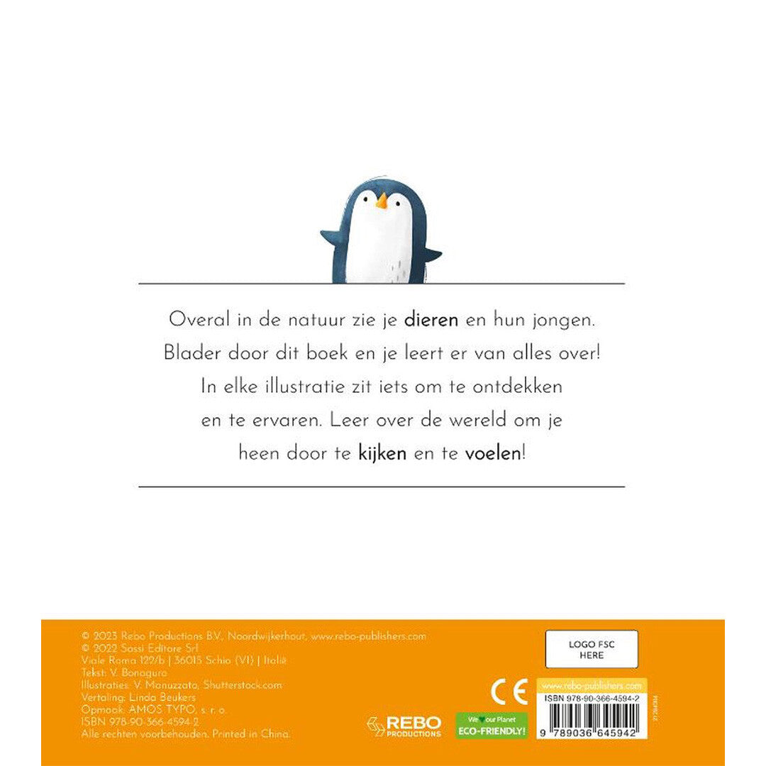 uitgeverij rebo mijn eerste voelboek - dieren | 1724594 | 5