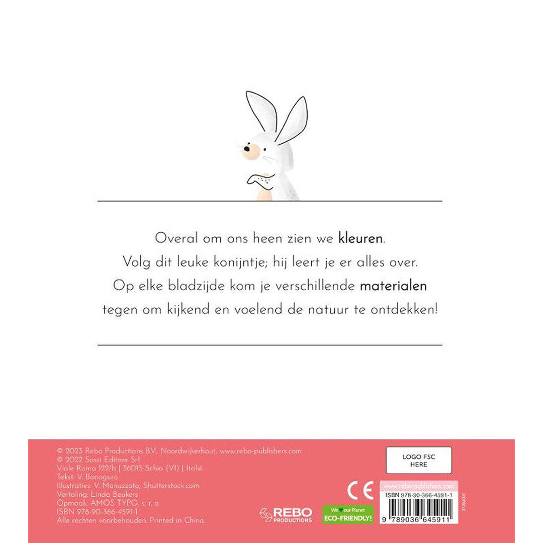 uitgeverij rebo mijn eerste voelboek - kleuren | 1724591 | 5